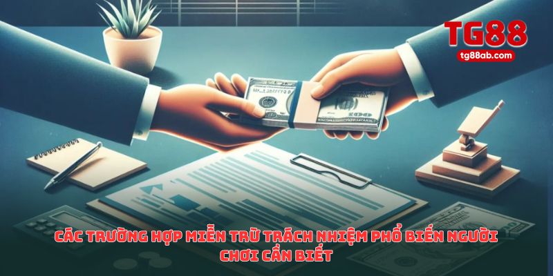 Miễn Trừ Trách Nhiệm TG88 – Quy Định & Điều Khoản Quan Trọng 2 Các trường hợp miễn trừ trách nhiệm phổ biến người chơi cần biết
